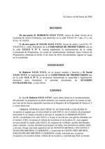 Acuerdo Extrajudicial