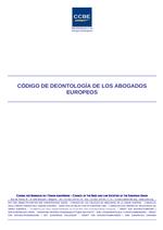 Código de Deontología de los Abogados Europeos