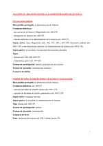 Ficha de los delitos contra la Administración de Justicia