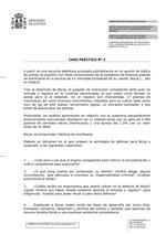 Caso Práctico para Acceso a la Abogacía del Ministerio de Justicia