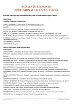 Memento del Ejercicio Profesional de la Abogacía
