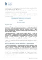 Reglamento de Procedimiento Disciplinario