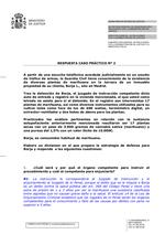 Caso Práctico para Acceso a la Abogacía del Ministerio de Justicia (Solucionado)